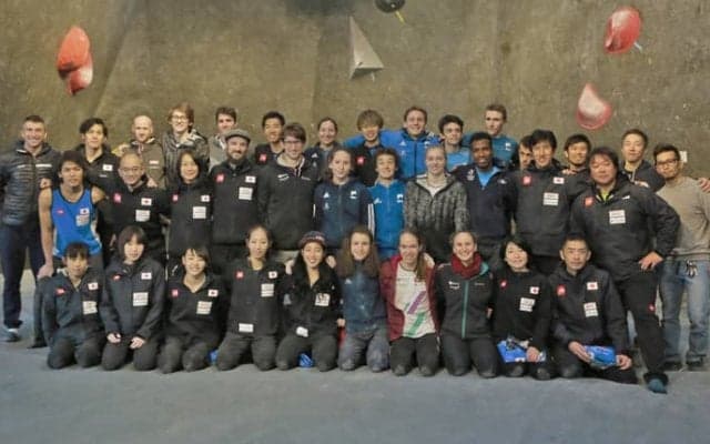 日本代表が欧州2カ国と強化合宿を実施。楢崎智亜「来年は再び世界選手権で1位を」