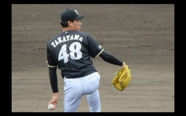 「一時期は何もできなかった」ハム高山、シート打撃で鋭く落ちるスライダー