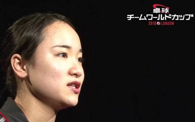 伊藤美誠「団体戦で勝つ事は遠い目標ではない」卓球チームワールドカップ