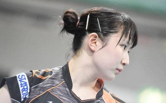 早田ひな 代表団体戦シングルス初V 日本は無敗で決勝トーナメント進出！＜チームワールドカップ＞