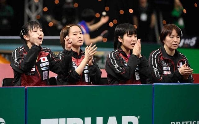 卓球・チームW杯決勝Tへ 「調子のいい選手を出す」と女子代表馬場監督。平野美宇は出場せず。