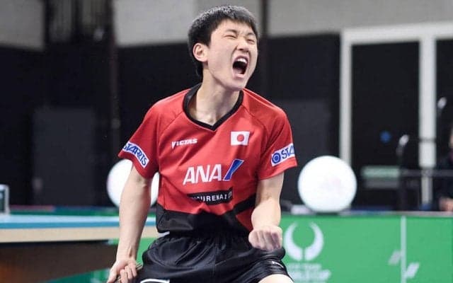 張本智和、連敗からの復活劇 日本が激闘を制し4強進出！＜チームワールドカップ＞