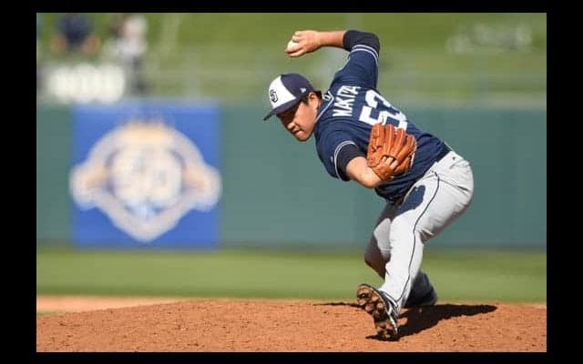 【MLB】牧田、“デビュー”で87キロのカーブ披露　地元紙は「極めて礼儀正しい」とも