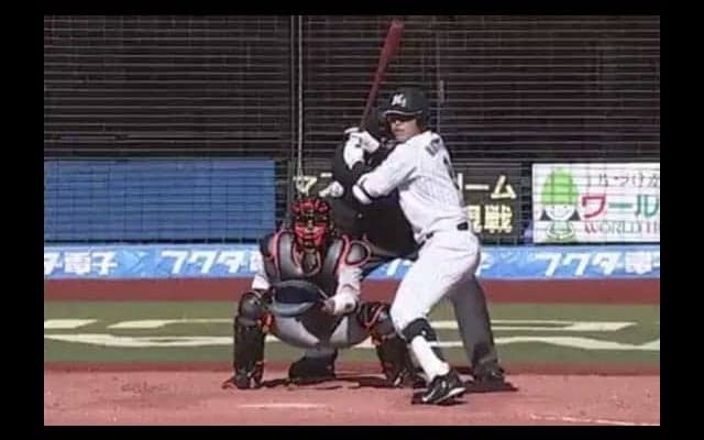 ロッテ中村が2安打3四球と全打席出塁　「細かいところを修正した」