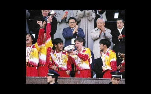 お荷物クラブ、グランパスが初タイトル。ベンゲルのサッカーで勝てた