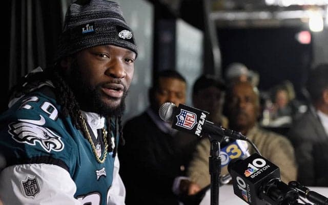 【NFLスーパーボウル】イーグルスRBレギャレット・ブラント「60分全力で。なりふり構わずに戦う」