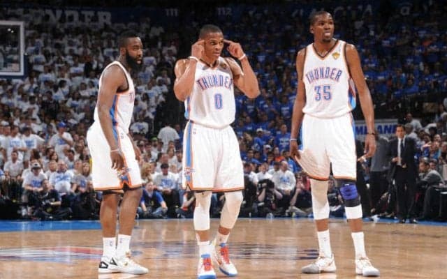 デュラントとハーデンとのトリオを振り返るウェストブルック「ありがたい経験」