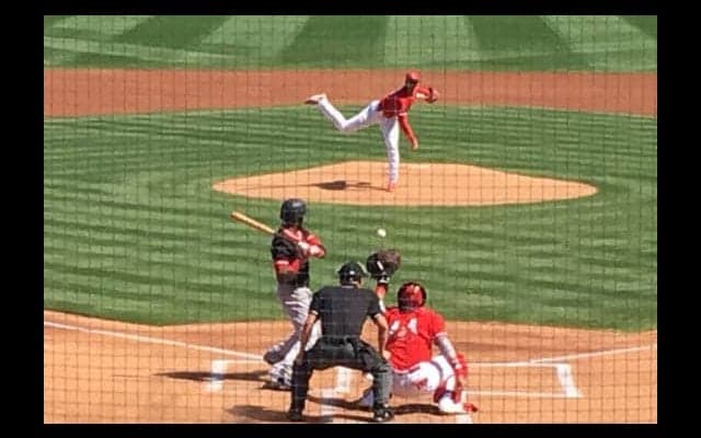 【MLB】大谷3回6失点も捕手リベラは心配なし「練習試合で投げるのは大変なこと」