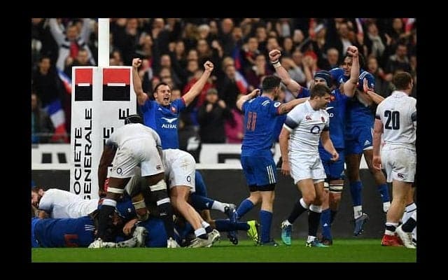  敵地スタッド・ド・フランスでも散る。イングランド、大会三連覇ならず。 