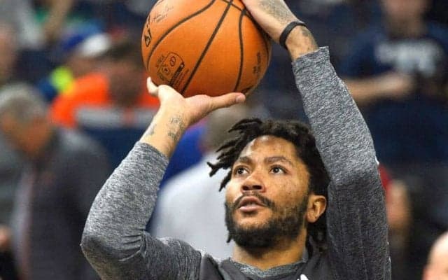 ウォリアーズ戦でのデビューが見込まれるデリック・ローズ「自分を証明する」