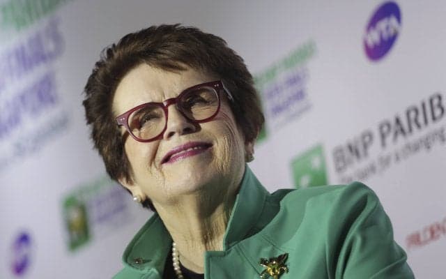 ビリー・ジーン・キングが、グランドスラムの男子の試合を3セットマッチ制にと発言