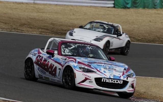 MX-5カップジャパン、今シーズン初の合同テストを実施