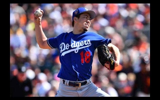 【MLB】前田健太、6回途中3安打1失点の好投！　開幕へ上々の仕上がり