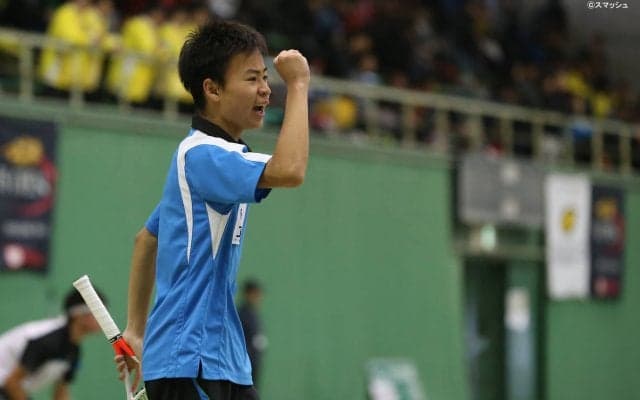 甲府工業が初の全国の舞台を経験【第40回全国選抜高校テニス大会】