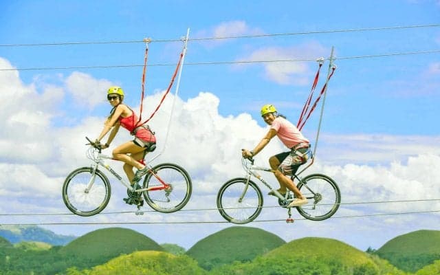 空中自転車綱渡りやプチバンジーを体験！栂池高原スキー場「Xtrem Aventures HAKUBA TSUGAIKE WOW!」がオープン