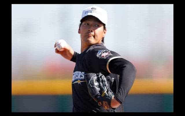 日ハム有原が今季初実戦1イニングを無失点　栗山監督「全く問題ない」