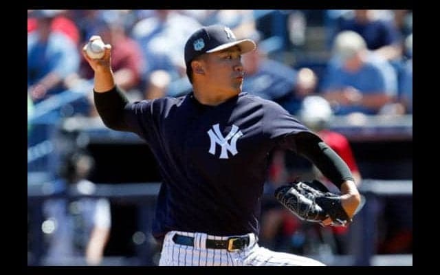 【MLB】田中将大、ソロ被弾も6回途中1失点　開幕へ調子上向き、指揮官「準備は整った」