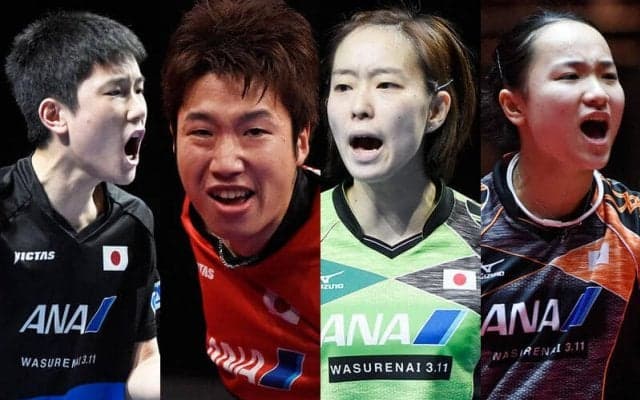 水谷・張本、石川・伊藤ら 世界卓球2018スウェーデンの代表メンバーが決定！