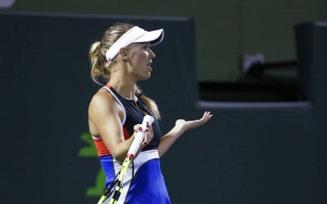 ウォズニアッキ「重大な出来事」、試合中に暴言があったと語る[マイアミ・オープン]