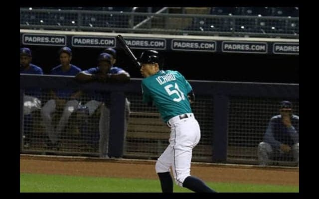 【MLB】イチロー、“復帰戦”で遊撃内野安打　開幕へ前進「感触はグッと上がった」