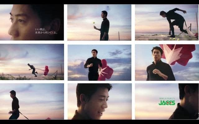 錦織圭がパラシュートトレーニングに挑戦…ジャックス新CM