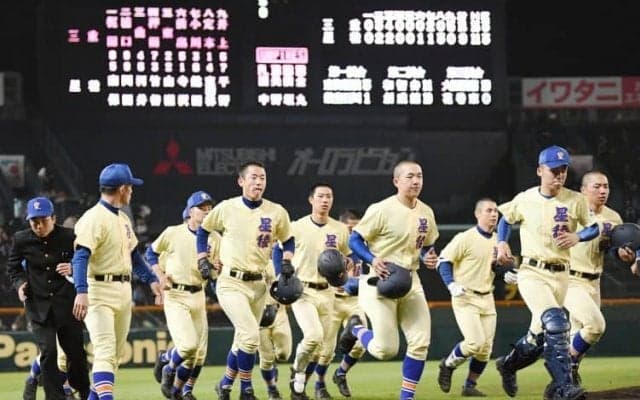 準々決勝 日本航空石川と星稜　石川の両雄が散る