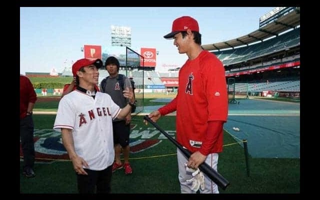 【MLB】大谷翔平に強力援軍！インディ500王者・佐藤琢磨が始球式　「すごく楽しかった」