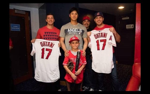 【MLB】大谷翔平の初HRボールゲットの米少年　トラウトファンから「大谷ファン」に