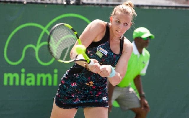 クリスティーナ・プリスコバが第2シードのクビトバに逆転勝利[ボルボ・カーズ・オープン]