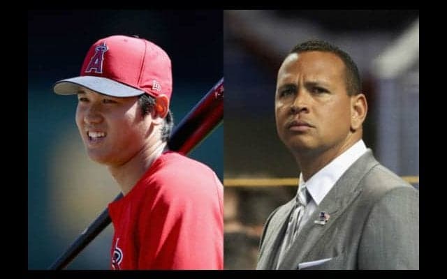 【MLB】大谷翔平の二刀流にAロッドも絶賛　イチローと比較し「感銘的なアスリート」
