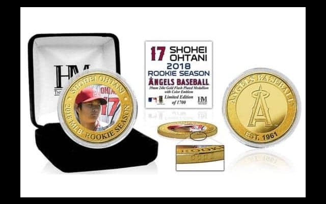 日ハム公式オンラインストアで大谷翔平メジャー“初モノ”グッズ4点販売