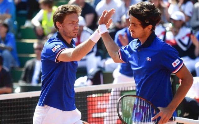 フランスがダブルスでイタリアに快勝して2-1とリード[デビスカップ・準々決勝]