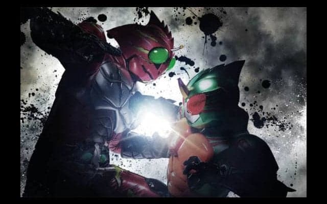 14日の日ハム2軍交流戦の始球式に仮面ライダーアマゾンズが応援登場