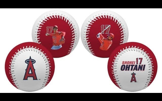 大谷翔平メジャーリーグデビュー記念ボール＆イチロー復帰記念ボール、発売決定