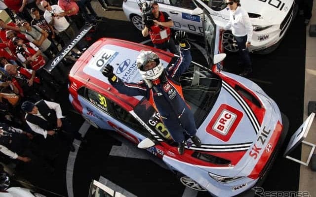 【WTCR】ツーリングカーの新最高峰シリーズが開幕…初戦は3レース中2レースをヒュンダイの56歳タルクィーニが制す