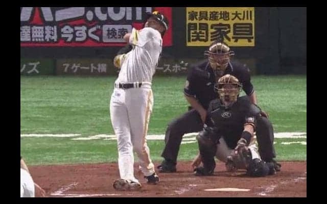 鷹・柳田が今季初アーチ　昨季との偶然すぎる一致に驚愕「マジ？」「すげっ！」