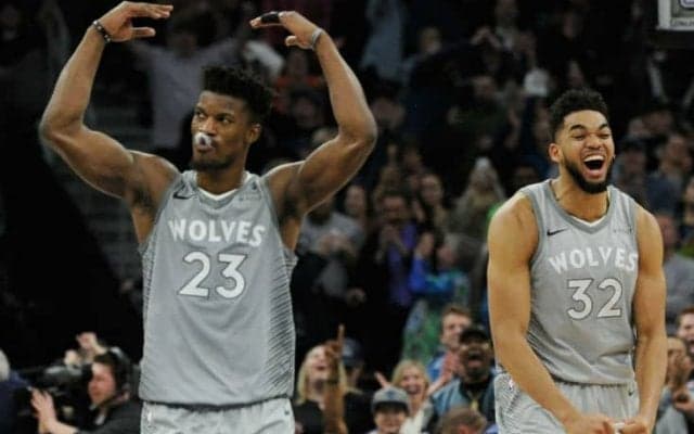 ウルブズが14年ぶりプレーオフへ、ジミー・バトラーは「大きな成果」と歓喜