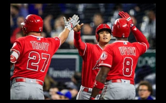 【MLB】大谷翔平、第4打席で技あり中前打　スタメン4戦ぶり、今季3度目マルチ安打