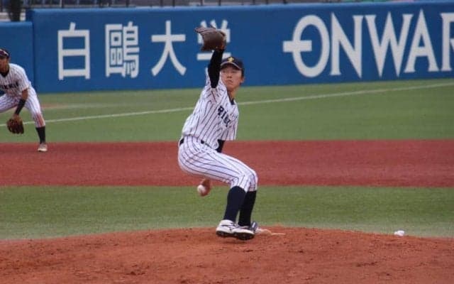 秀岳館出身の1年生左腕・川端健斗が好救援で初登板初勝利。立大が早大に連勝【東京六大学野球】