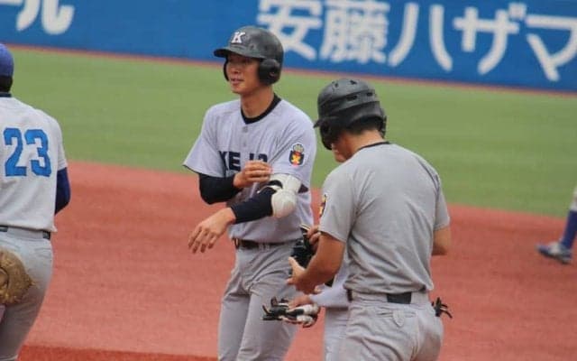 岩見イズム引き継ぐ嶋田翔が2日で5打点の活躍。慶大が東大に連勝【東京六大学野球】