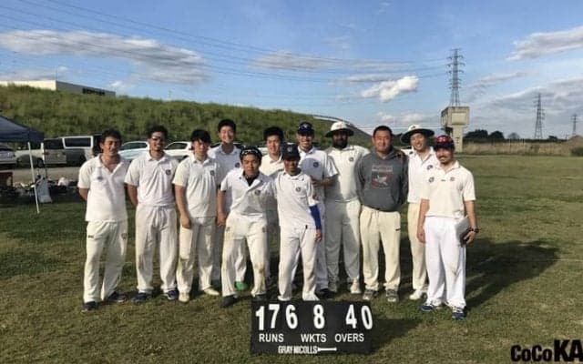 野球ならファウルだが…クリケッター・木村 後方に打球を飛ばす打撃で得点量産