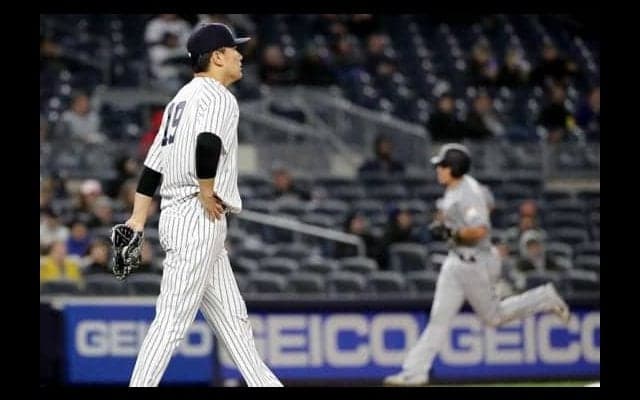 【MLB】田中将大、今季最多7失点で2敗目　自身4戦連続被弾、防御率6.45に悪化
