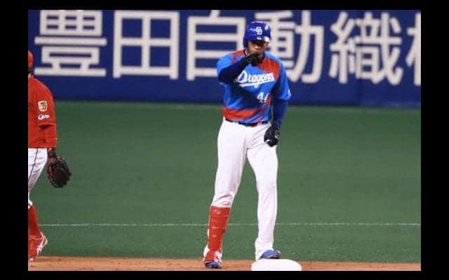 中日の救世主“モヤさま”2安打　勝ち越し適時打&追加点呼ぶ右越え二塁打