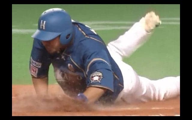 気迫ヘッスラのハム中田、横尾に温かい“怒声”「膝すりむけたじゃないかよ」