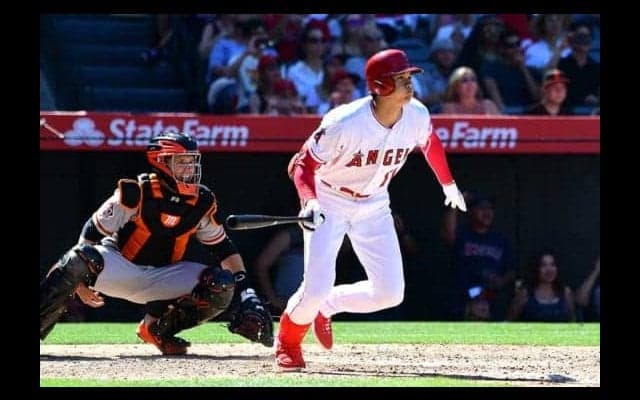 【MLB】大谷翔平、メジャー初4番で右前打　驚異の対応力で技あり一打、エ軍は敗戦