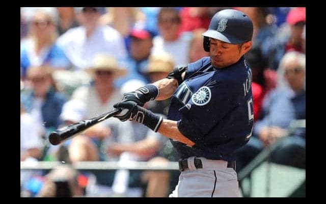 【MLB】イチロー、5戦ぶりスタメンで4打席出塁　今季3度目マルチで通算3089安打