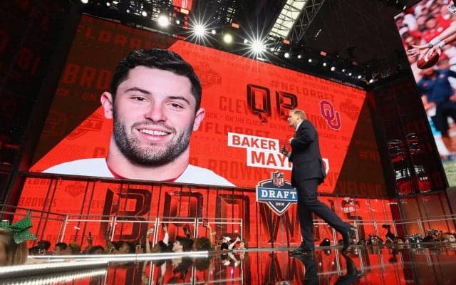 【速報】2018ドラフト1位指名はQBメイフィールド