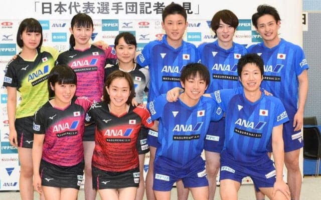 世界卓球記者会見 エース・石川佳純「チームはいい雰囲気。一丸となって金メダルを目指す」