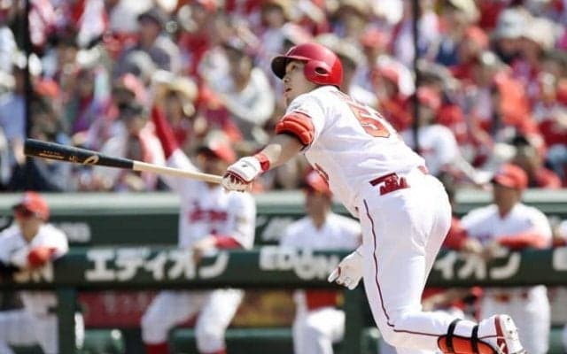 誠也満塁弾！広島東洋「追悼試合」でド派手な今季1号弾！