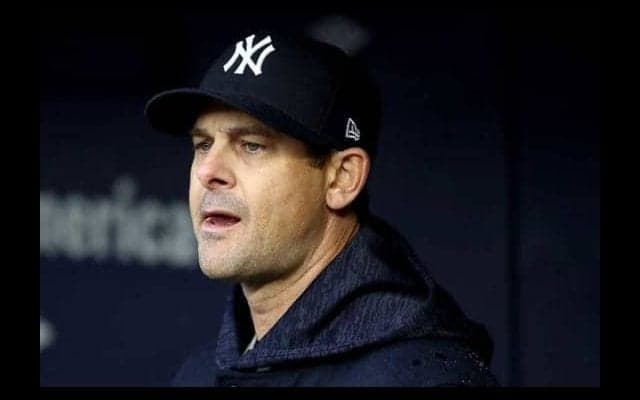 【MLB】ヤンキース指揮官が敵地で受難…ユニホーム着用時に身分証明を求められる